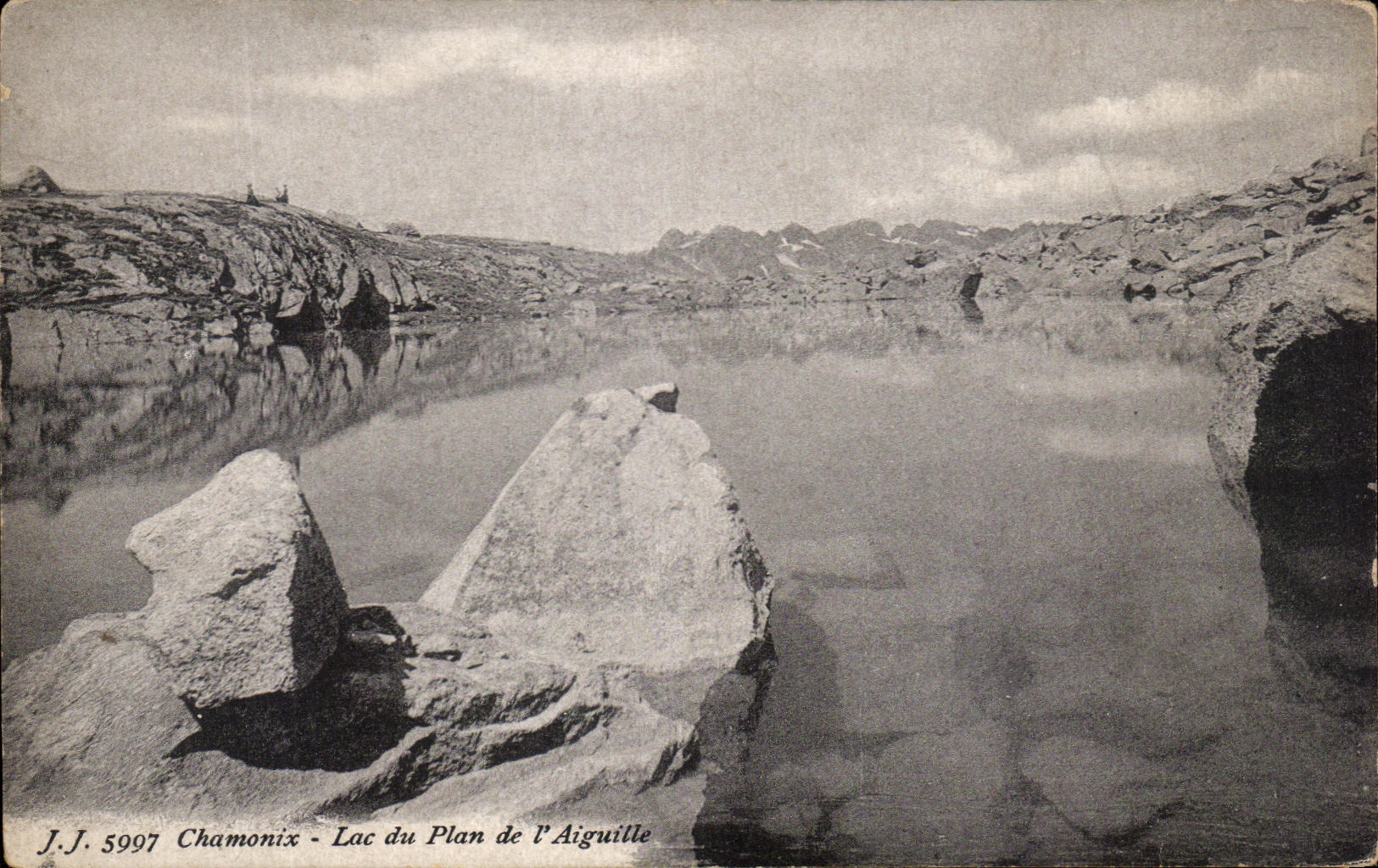 CPA Chamonix Lake Of the Plan Of the Needle