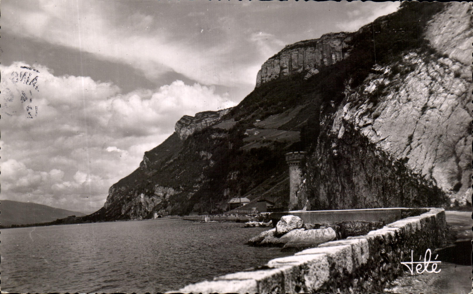 CPA Aix Les Bains road Of the Cornice And Chambotte