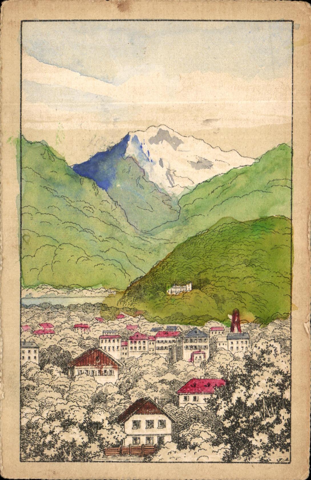 CPA Fantasy Landscape in the mountains