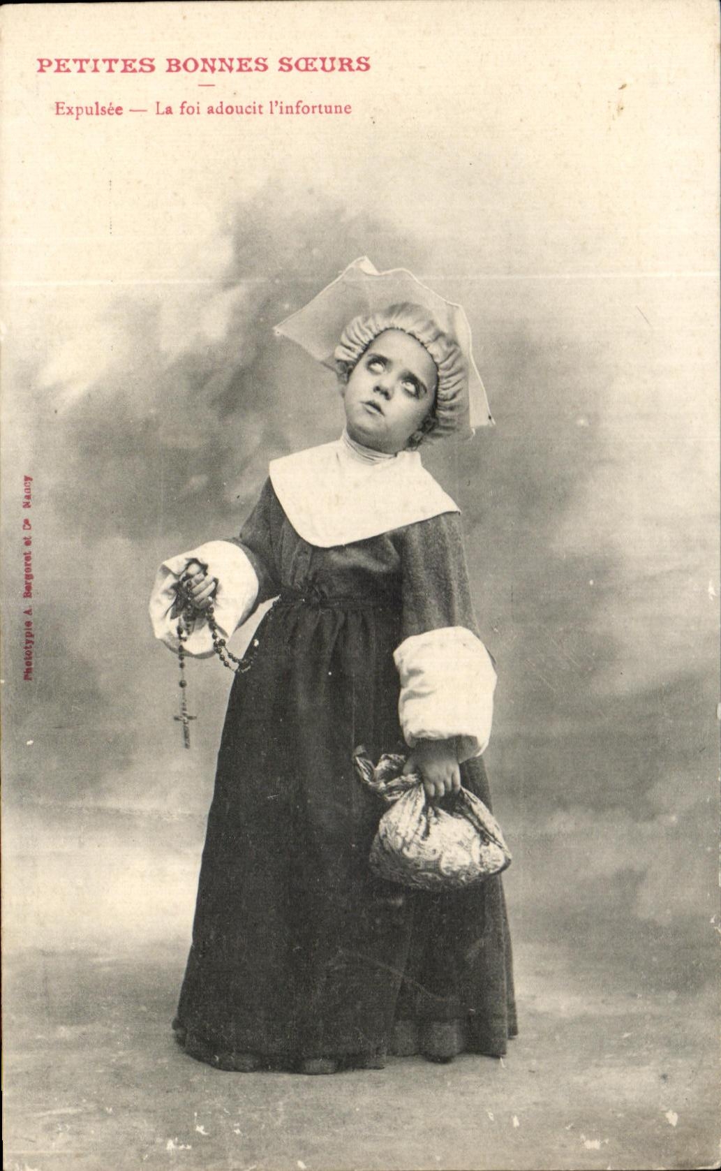 Hermanas del nino de la fantasia de CPA pequenas buenas