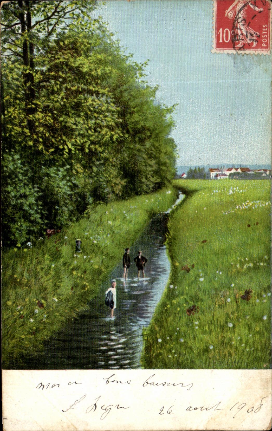 Paisaje de la fantasia de CPA