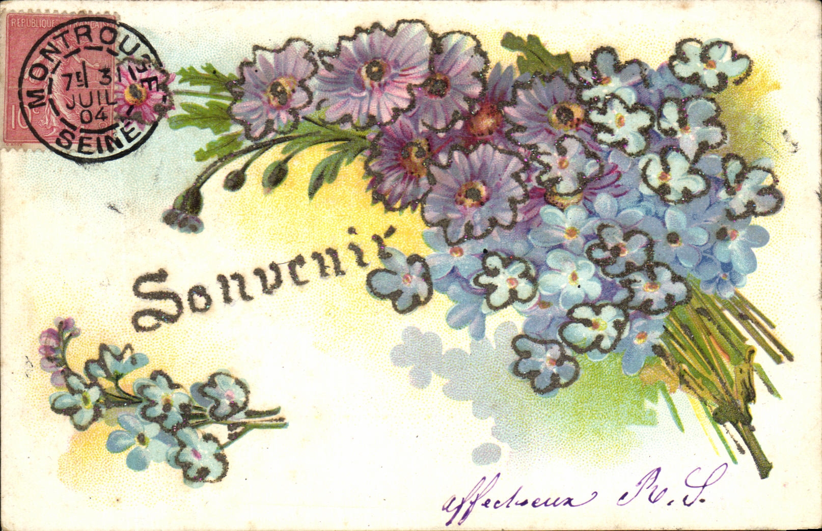 Flores de la fantasia de CPA