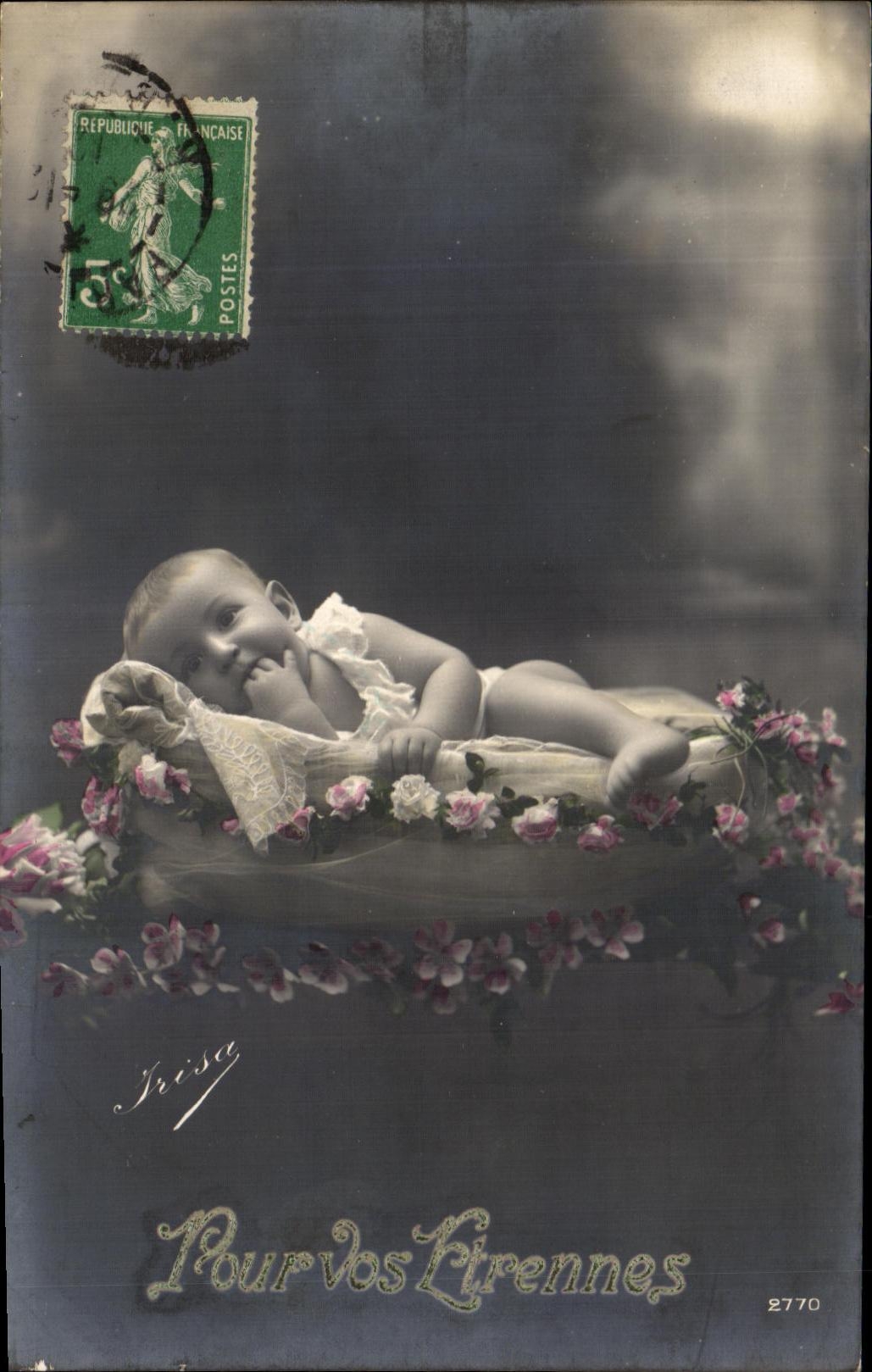 Bebe del nino de la fantasia de CPA