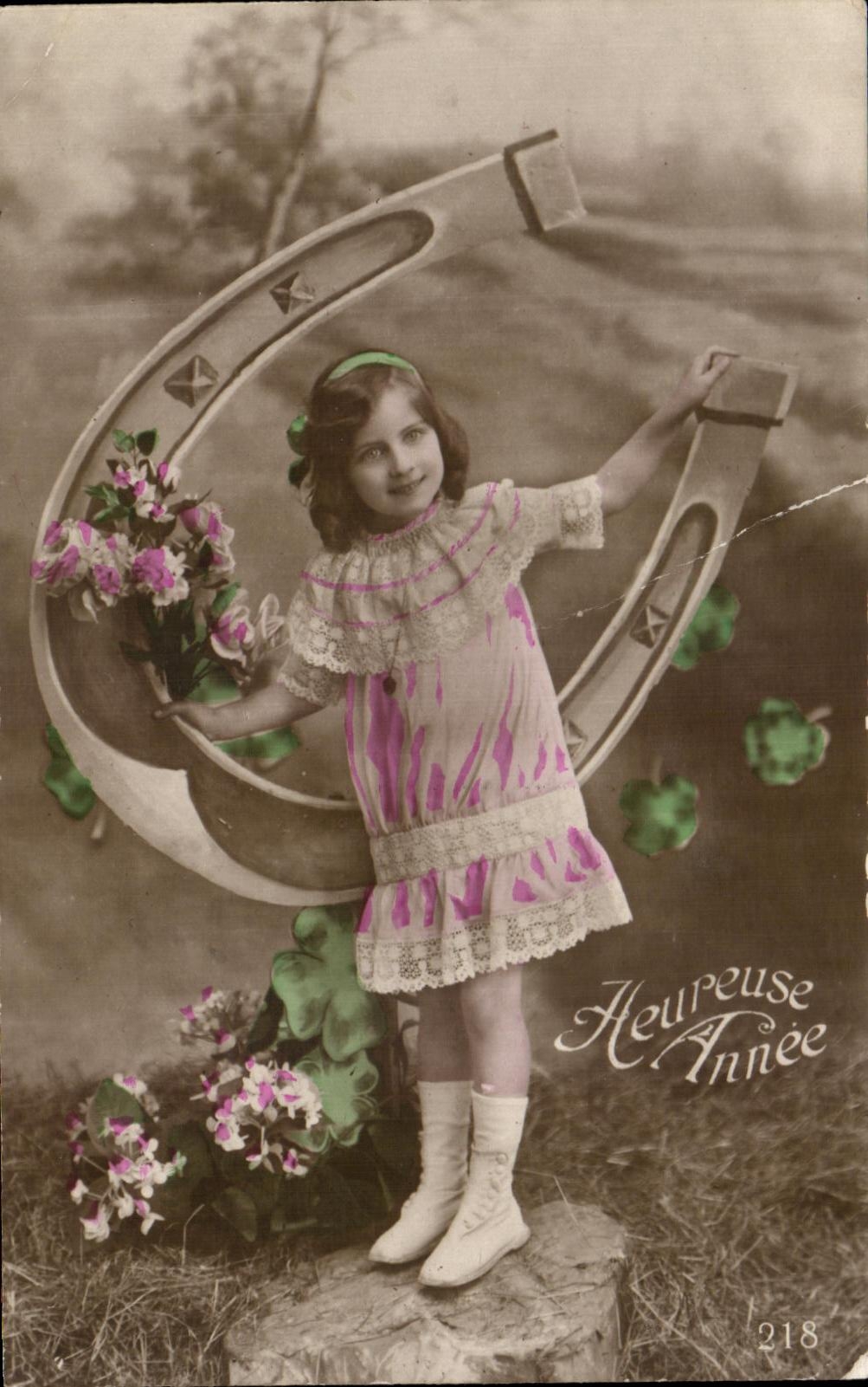 Herradura del nino de CPA Fantaisie