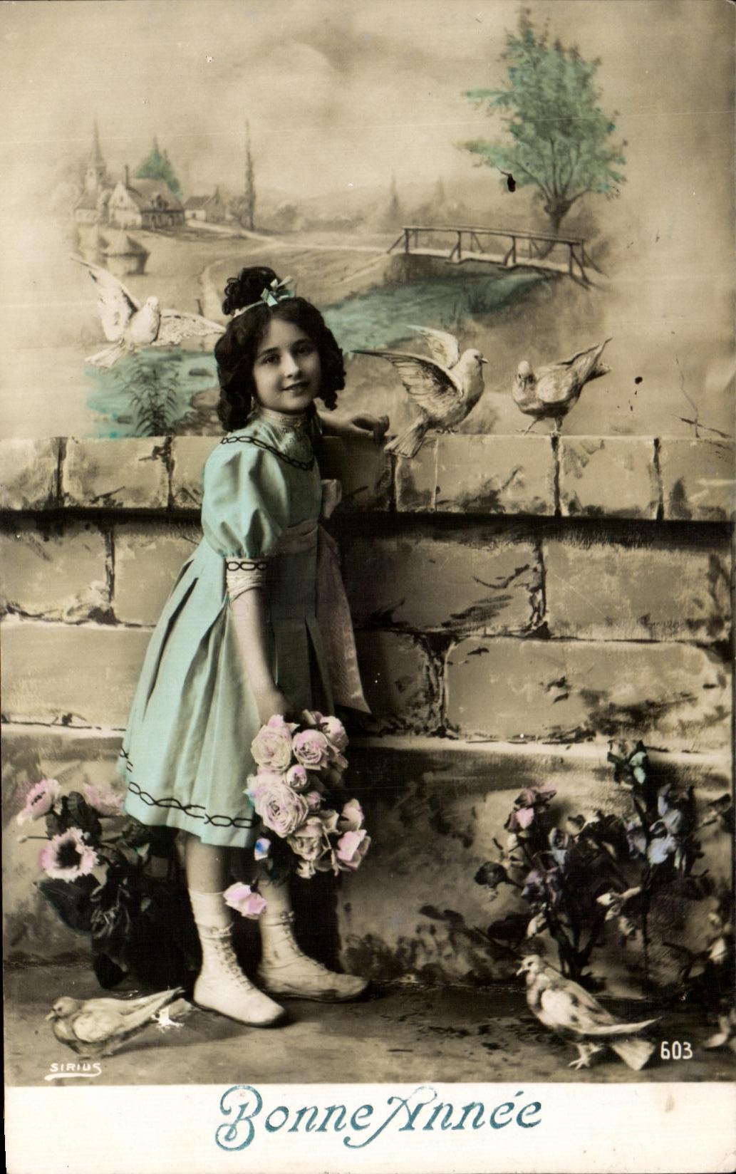 Palomas del nino de la fantasia de CPA