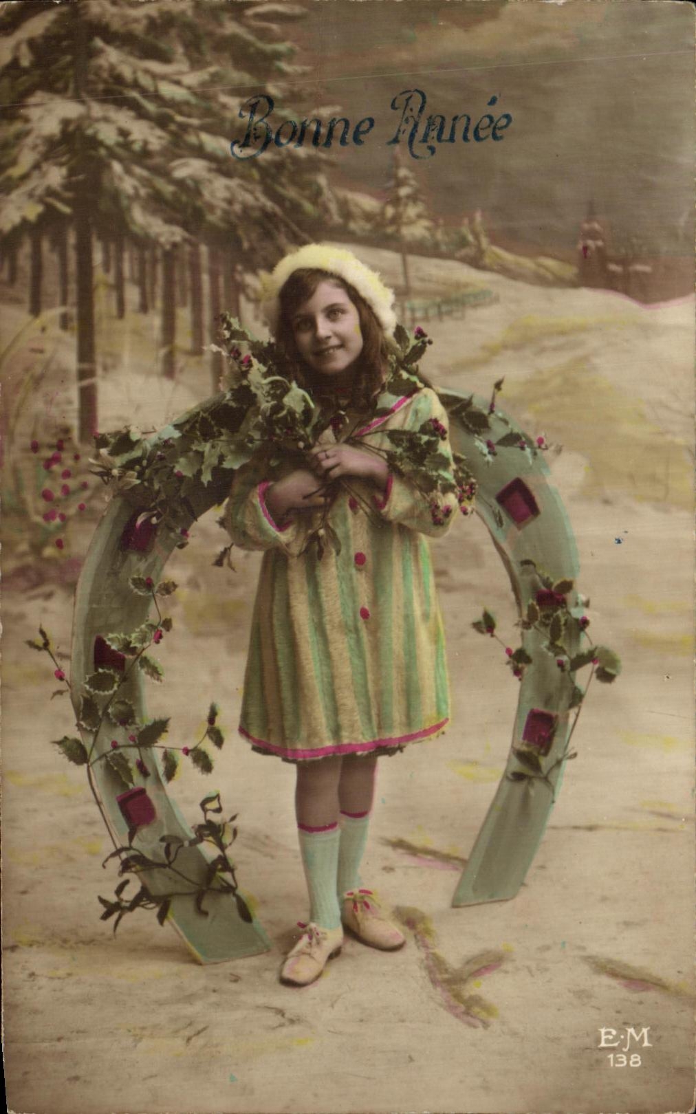 Herradura del nino de CPA Fantaisie