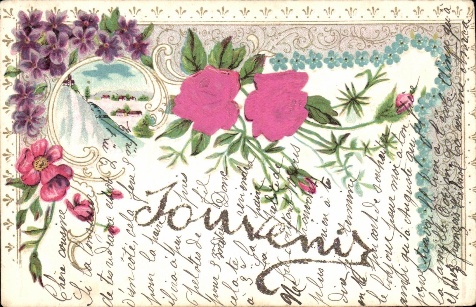 Flores de la fantasia de CPA