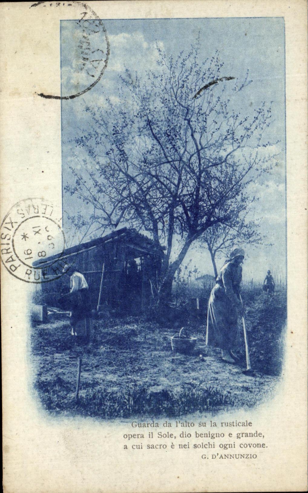 Peasant CPA Fantasy Woman