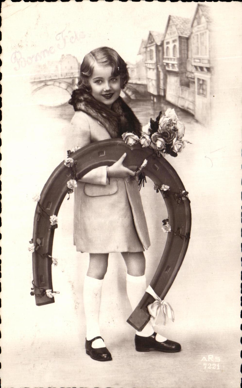 Herradura del nino de CPA Fantaisie