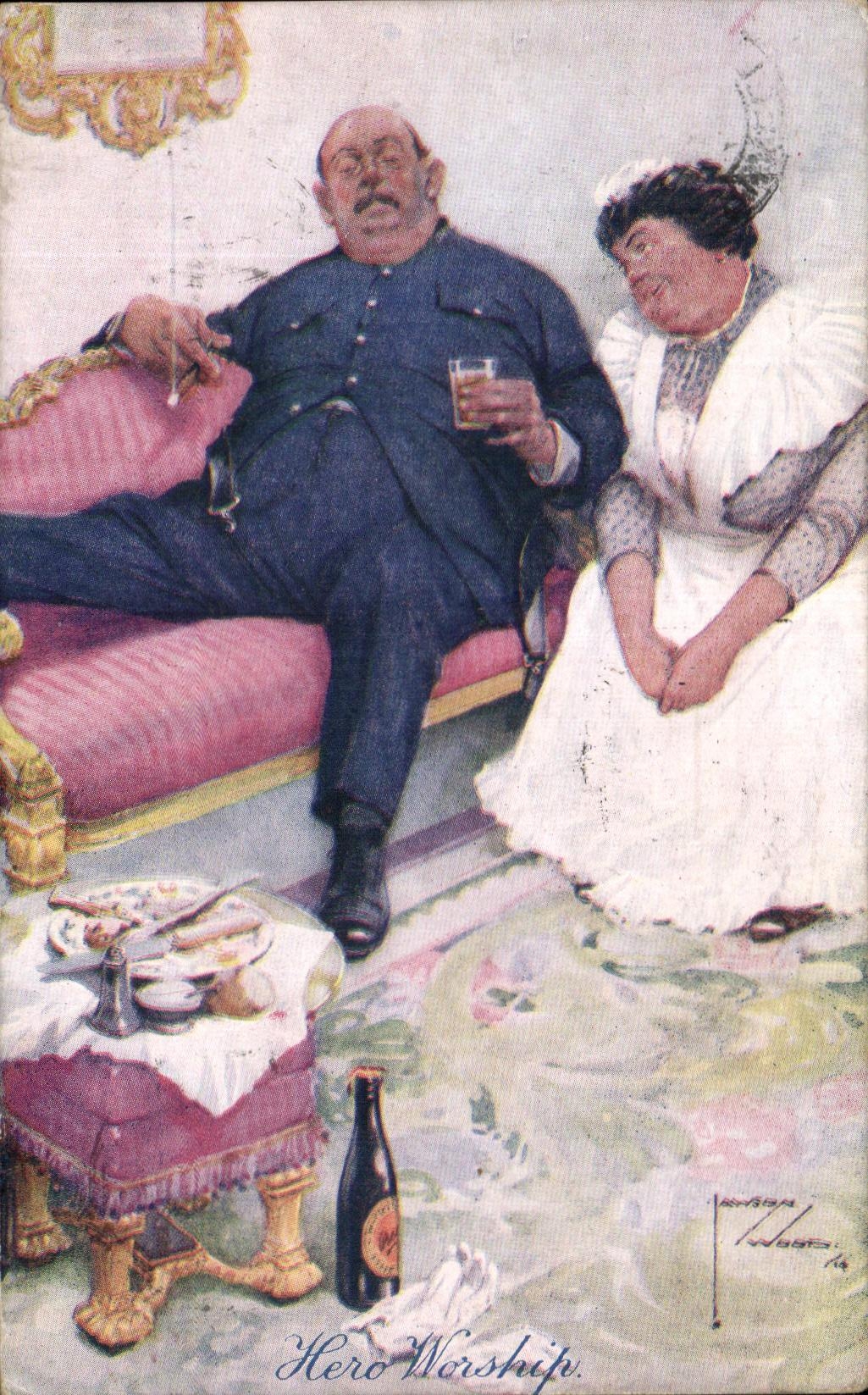 CPA Fantasy Man Addicted to drink