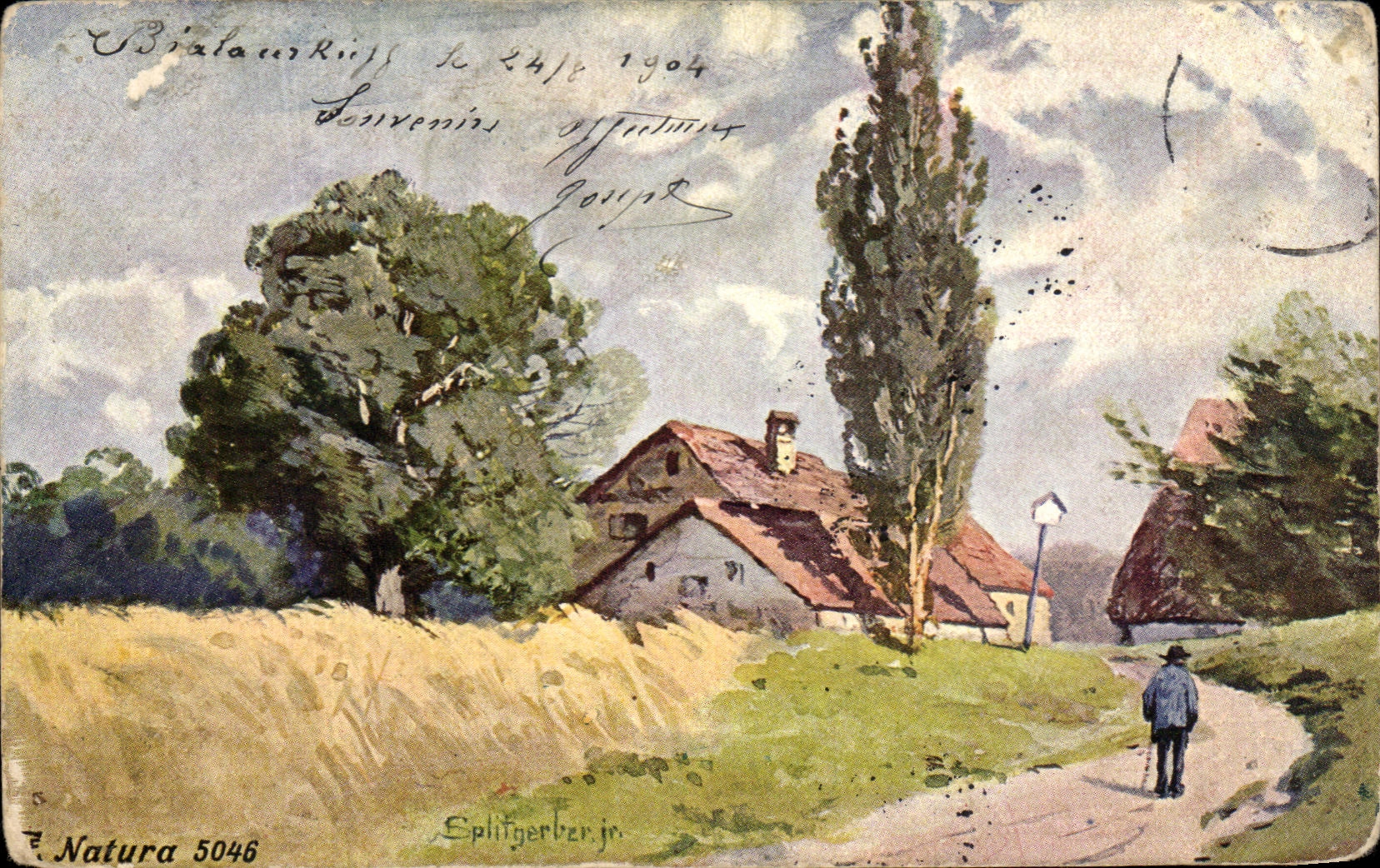 CPA Fantaisie Natura 