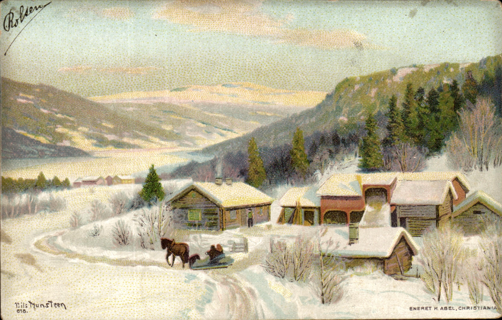 CPA Fantasy landscape in snow