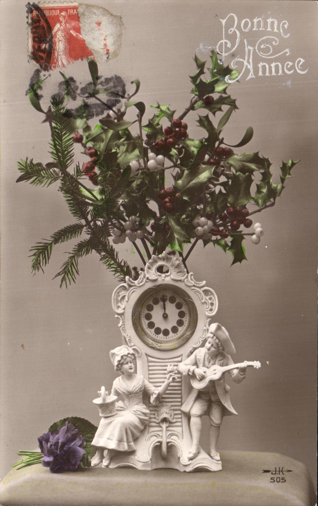 Flores de Santons de la fantasia de CPA