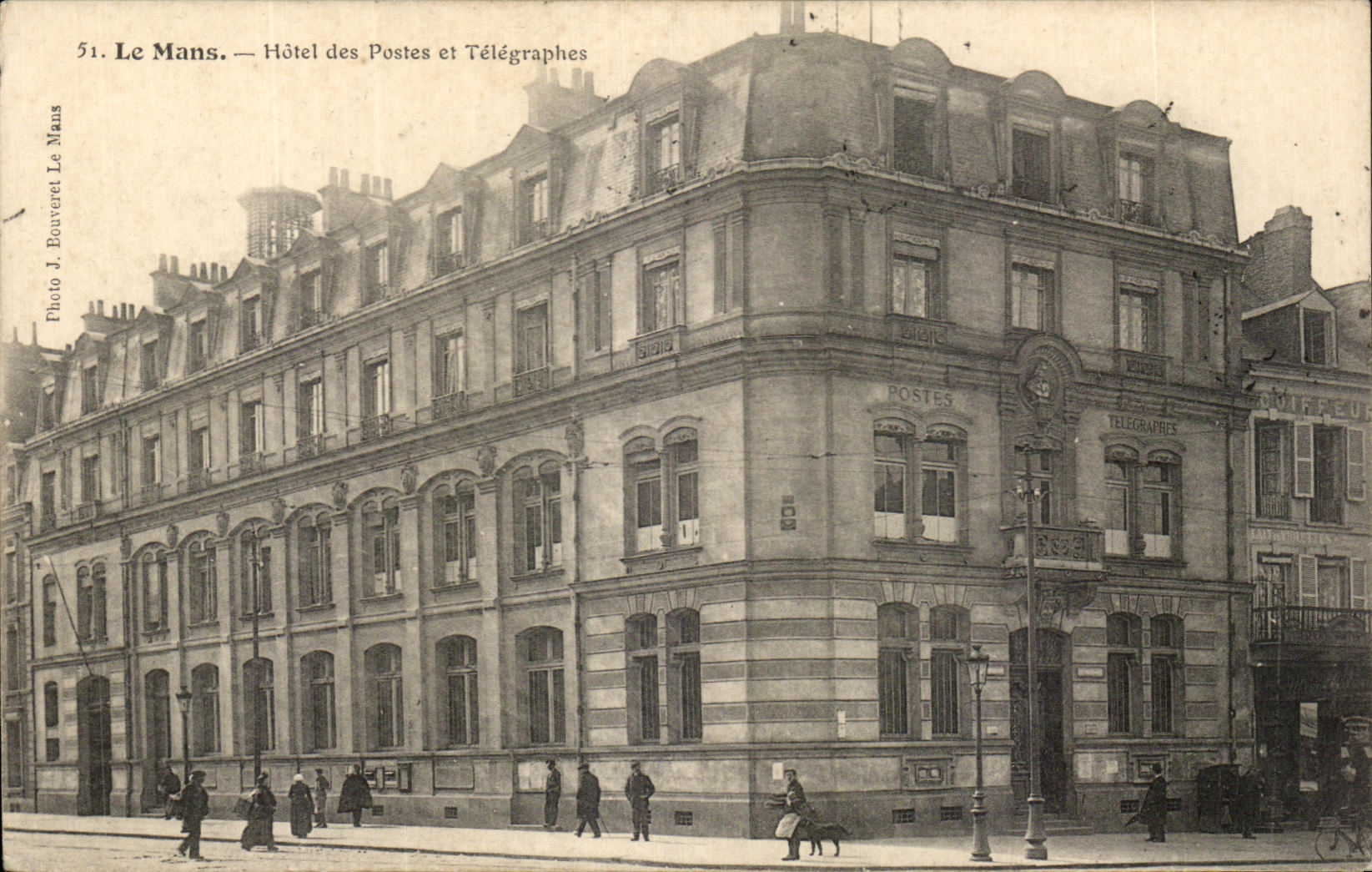 CPA Mans Post office building and Telegraphs