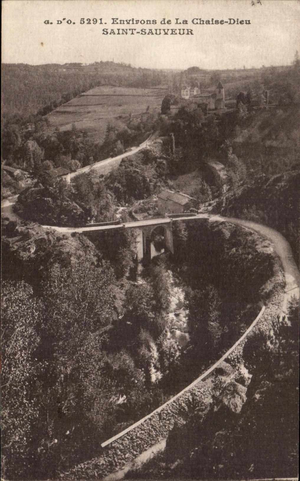 CPA Surroundings of the Chair God Saint Sauvier