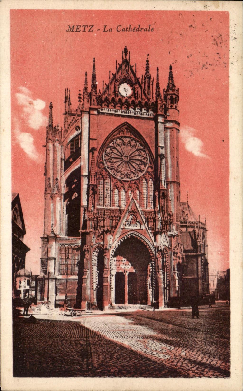 CPA Metz la catedral