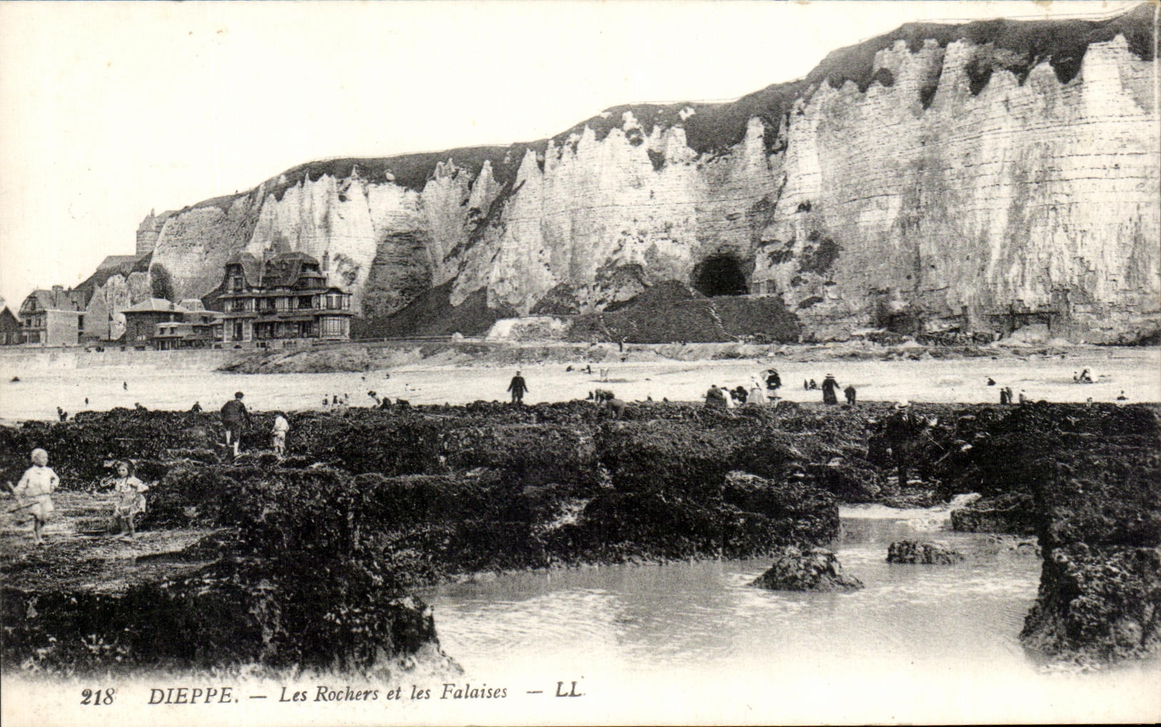Rocas y acantilados de CPA Dieppe