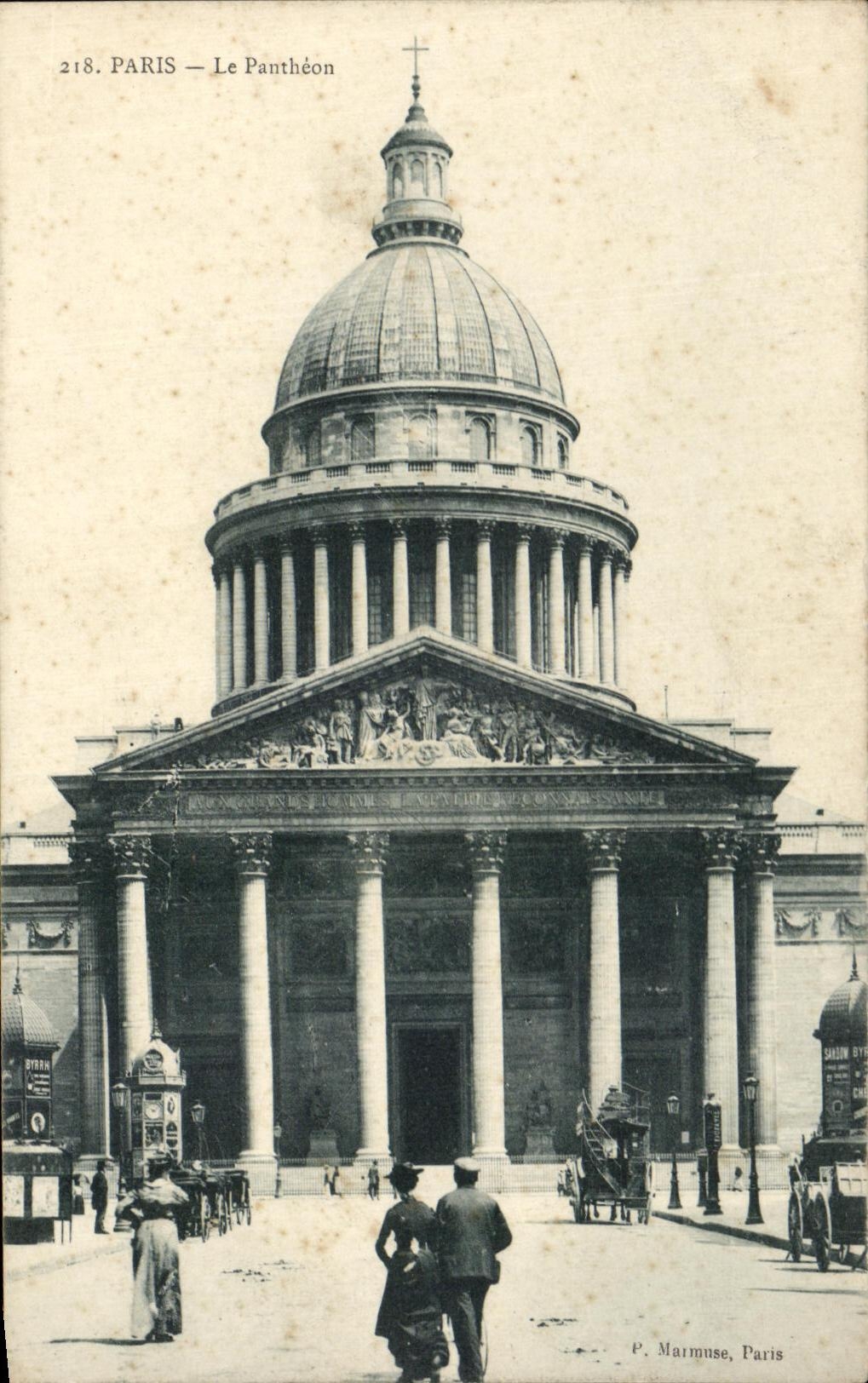 CPA Paris el panteon