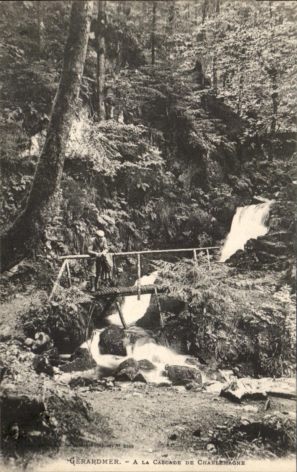CPA Gerardmer With the Cascade De Charlemagne
