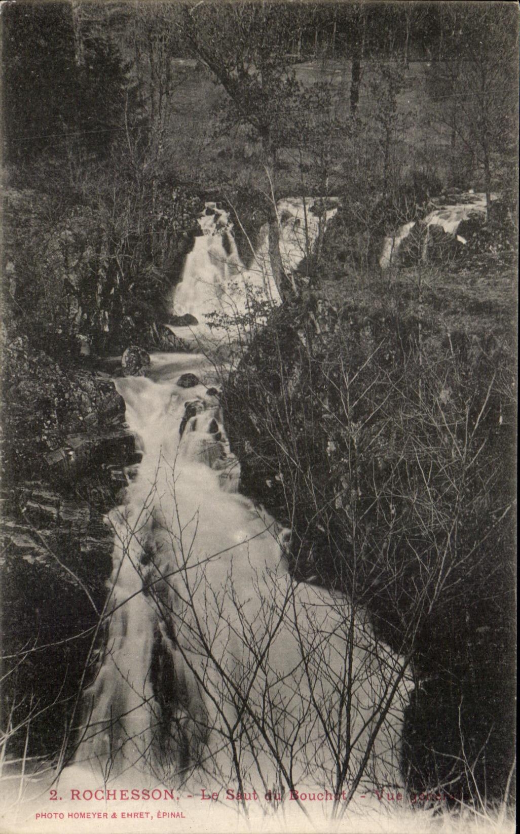 CPA Rochesson the Jump of the Mussel bed View