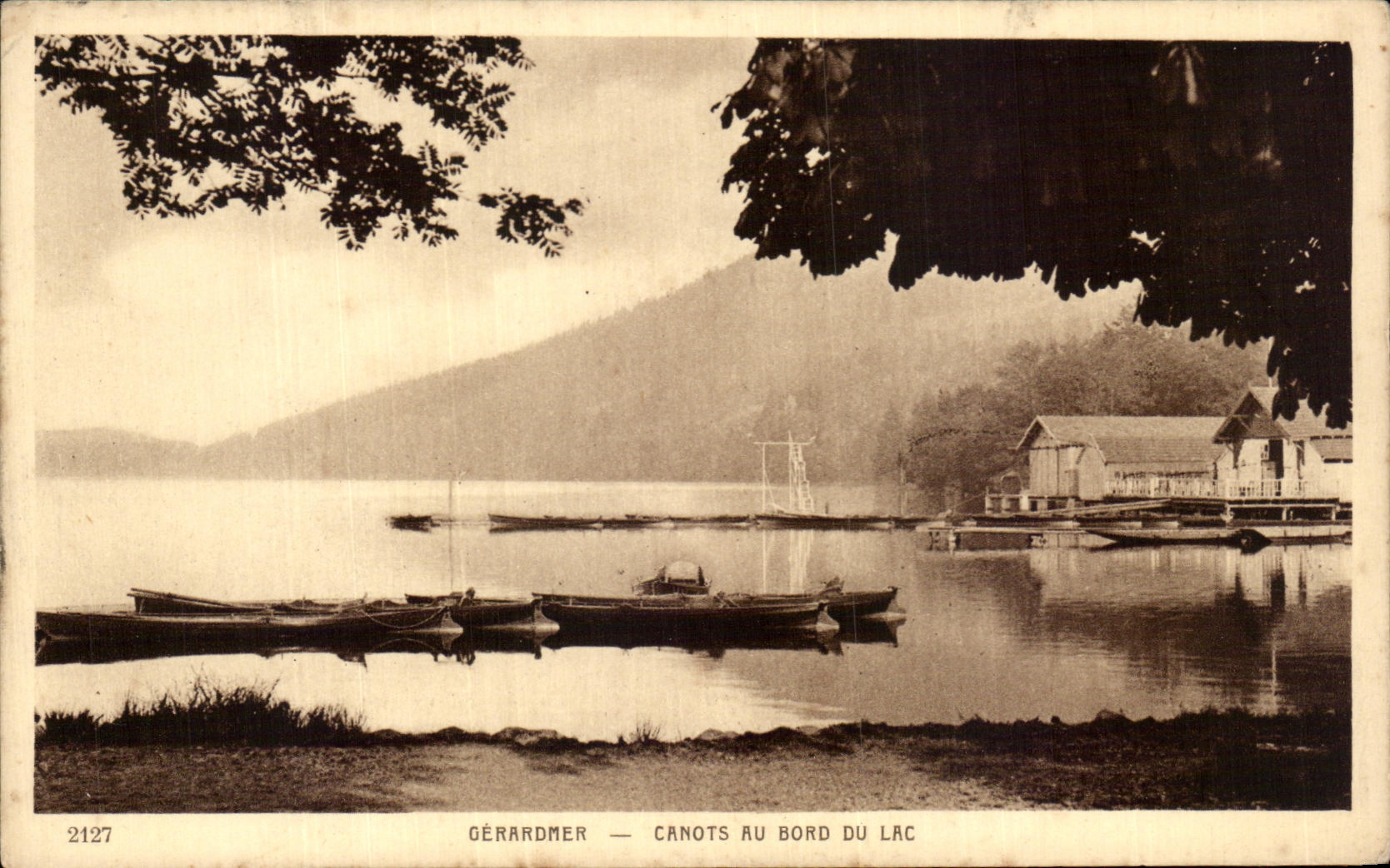CPA Gerardmer Boats At the Edge Lake
