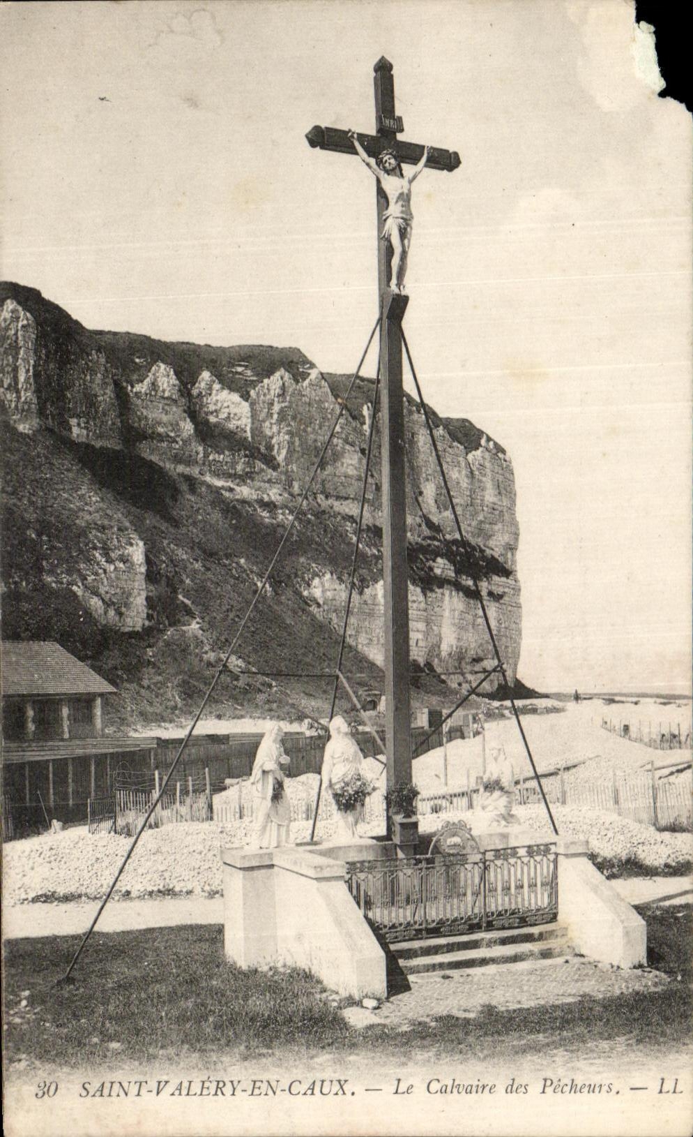 CPA Saint Valery In Caux the Martyrdom of the Sinners