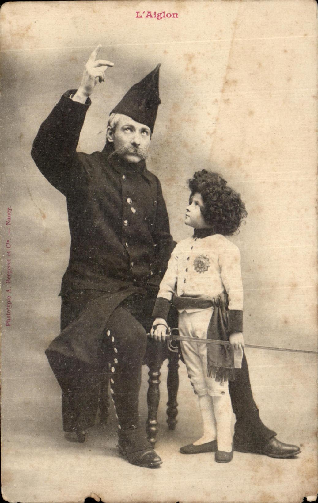 CPA el nino de Eaglet Napoleon