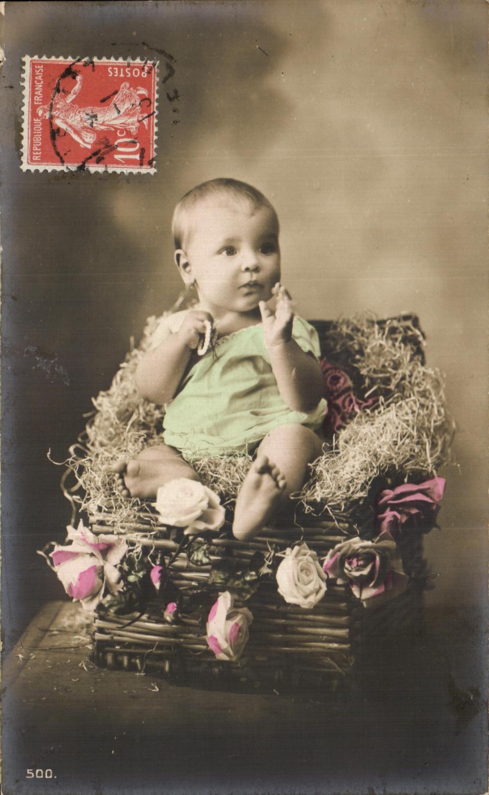 Bebe del nino de la fantasia de CPA