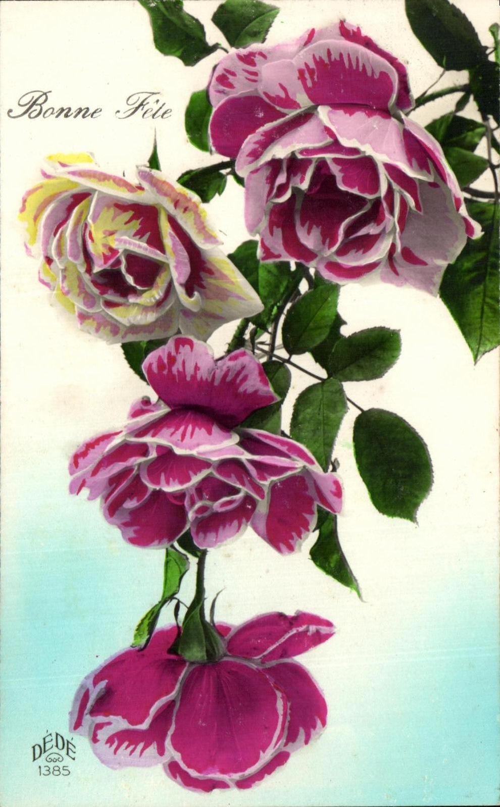 Flores de la fantasia de CPA