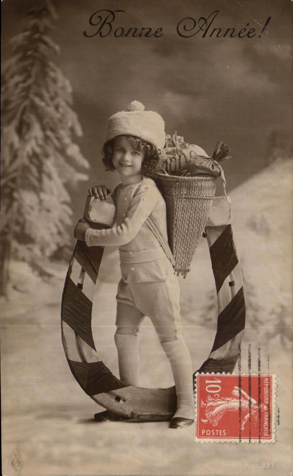 Herradura del nino de CPA Fantaisie