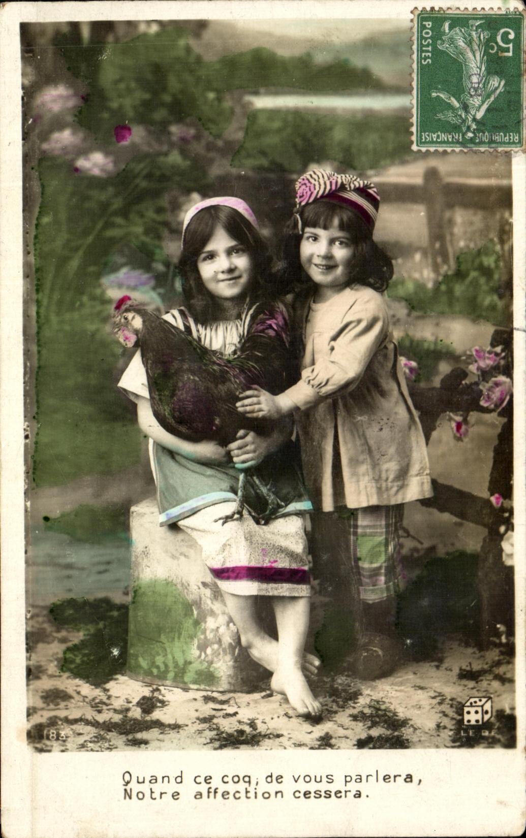 Gallinas de los ninos de la fantasia de CPA