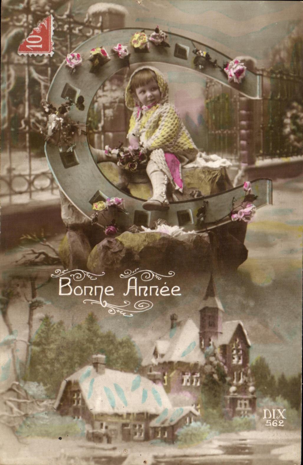 Herradura del nino de CPA Fantaisie