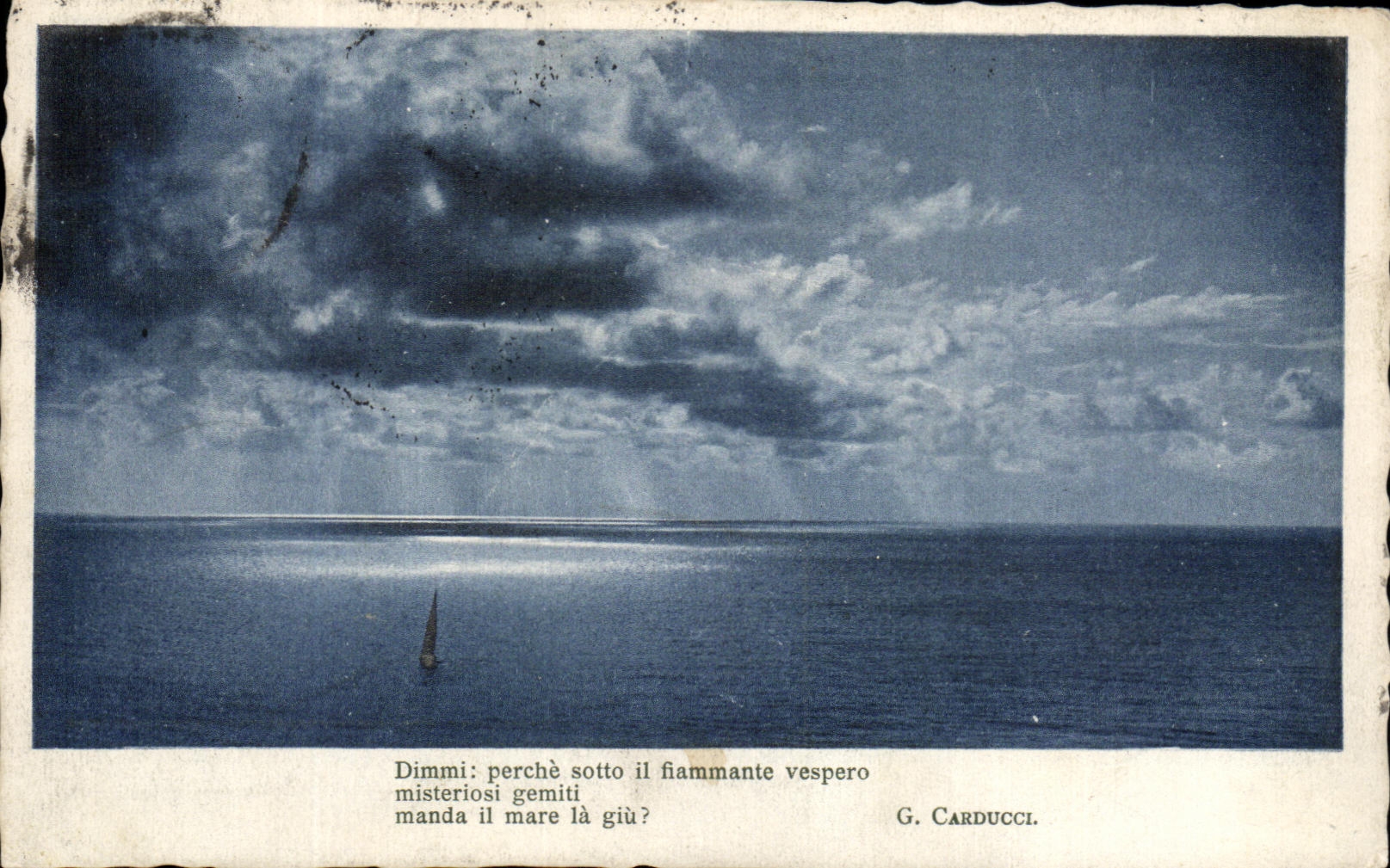 CPA Fantasy Italy Landscape