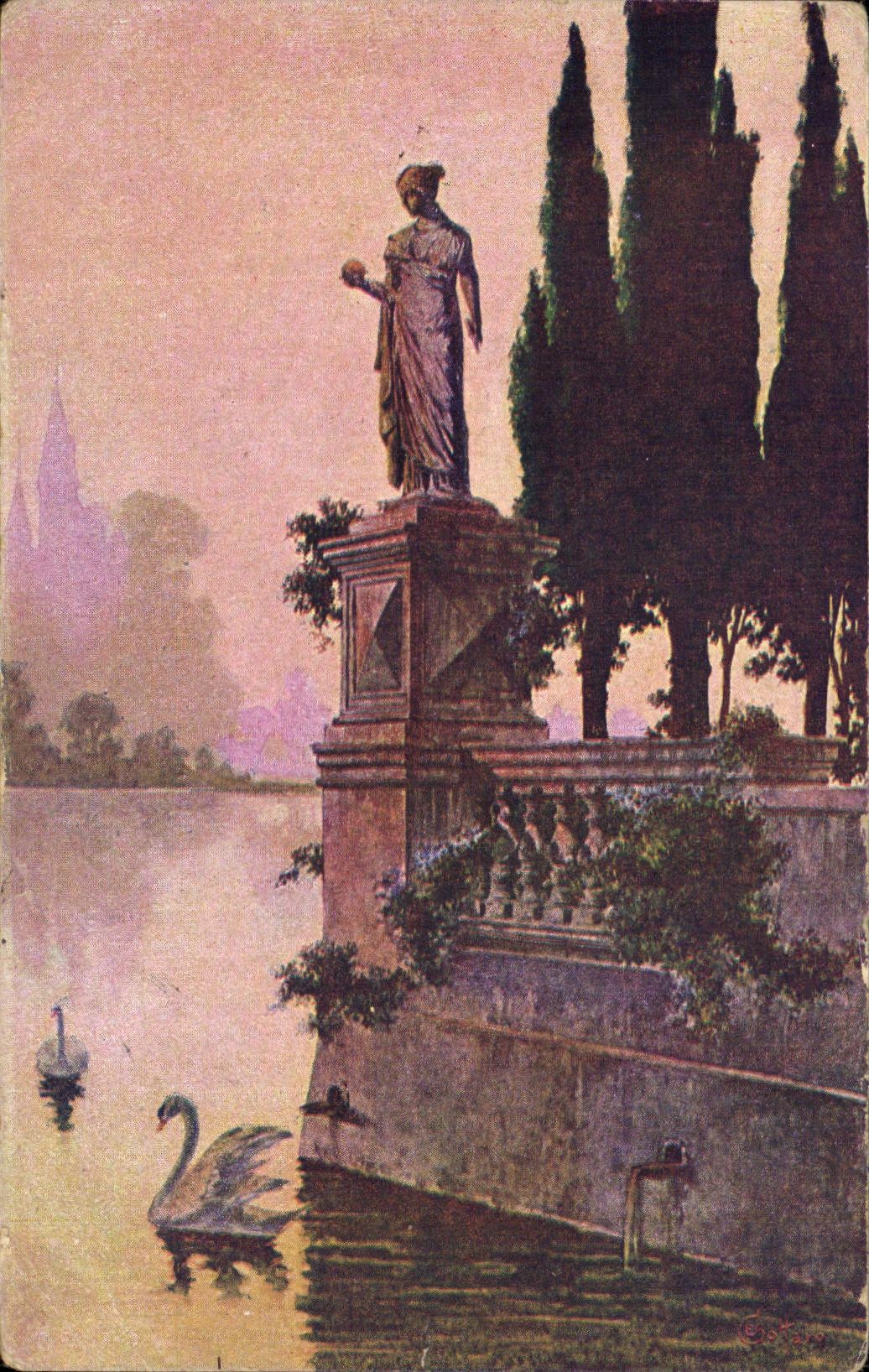 CPA Fantasy Landscape Swan