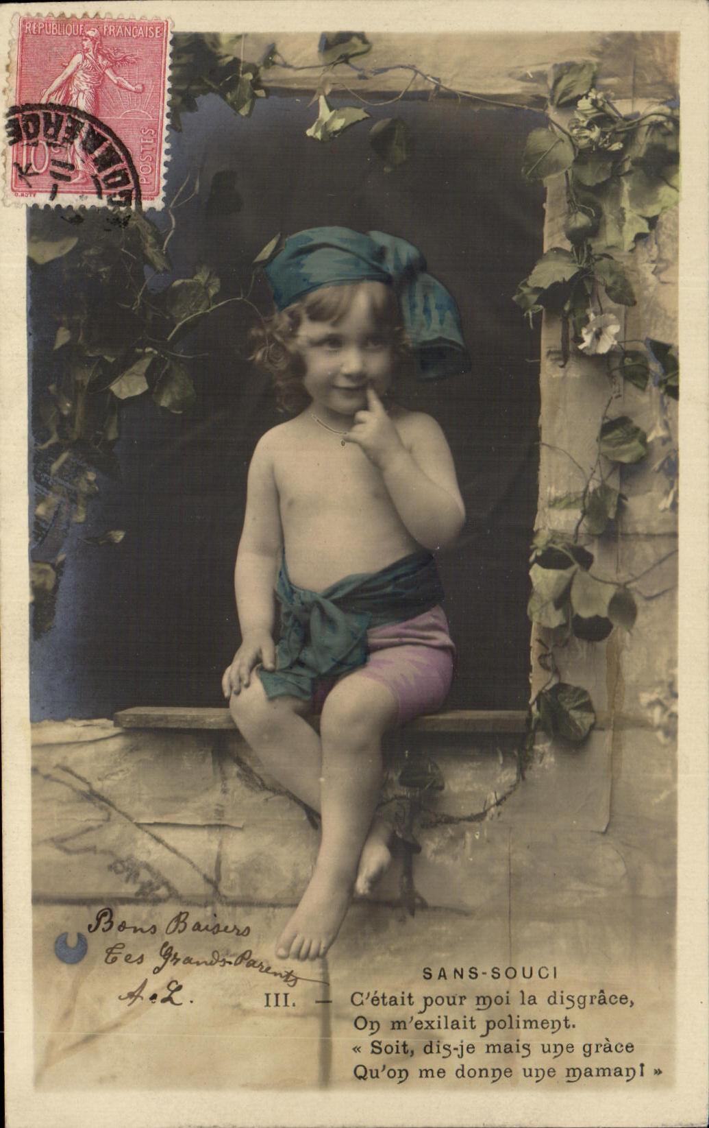 Nino de la fantasia de CPA sin la preocupacion