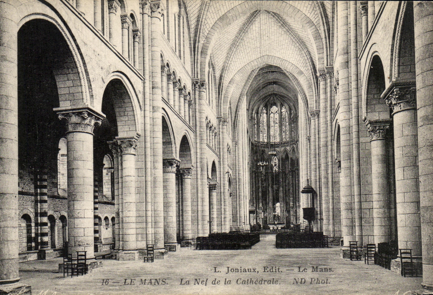 CPA Mans the nave of the Cathedral