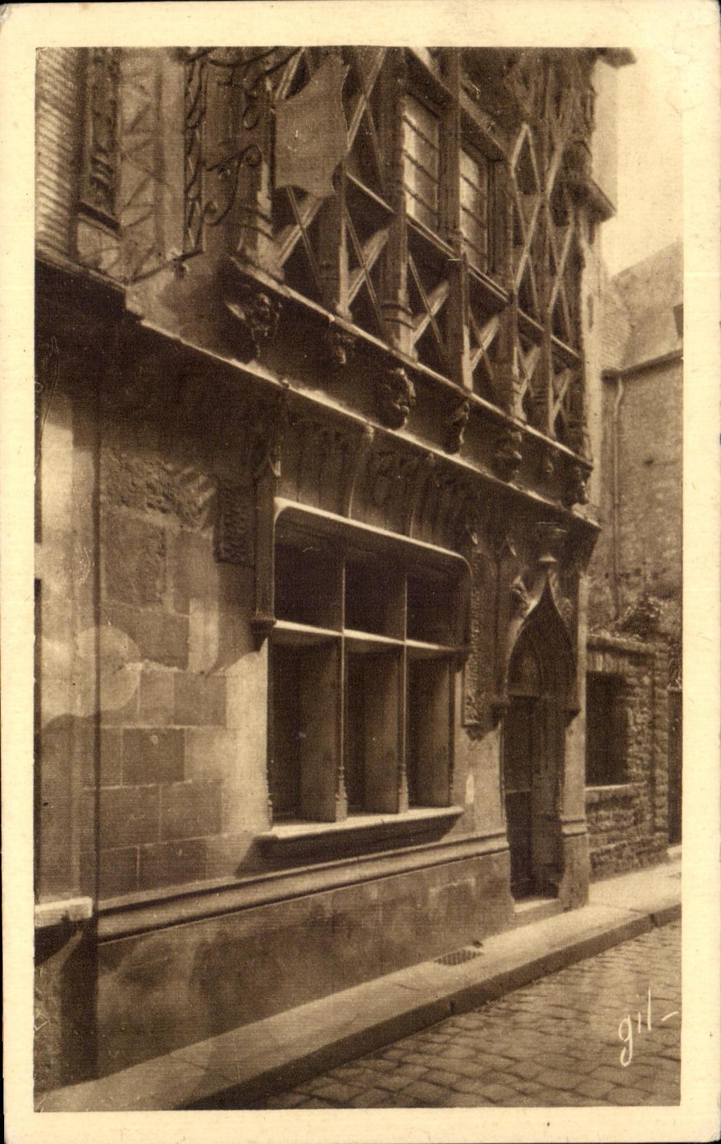 CPA Mans the house of the Queen Berengere