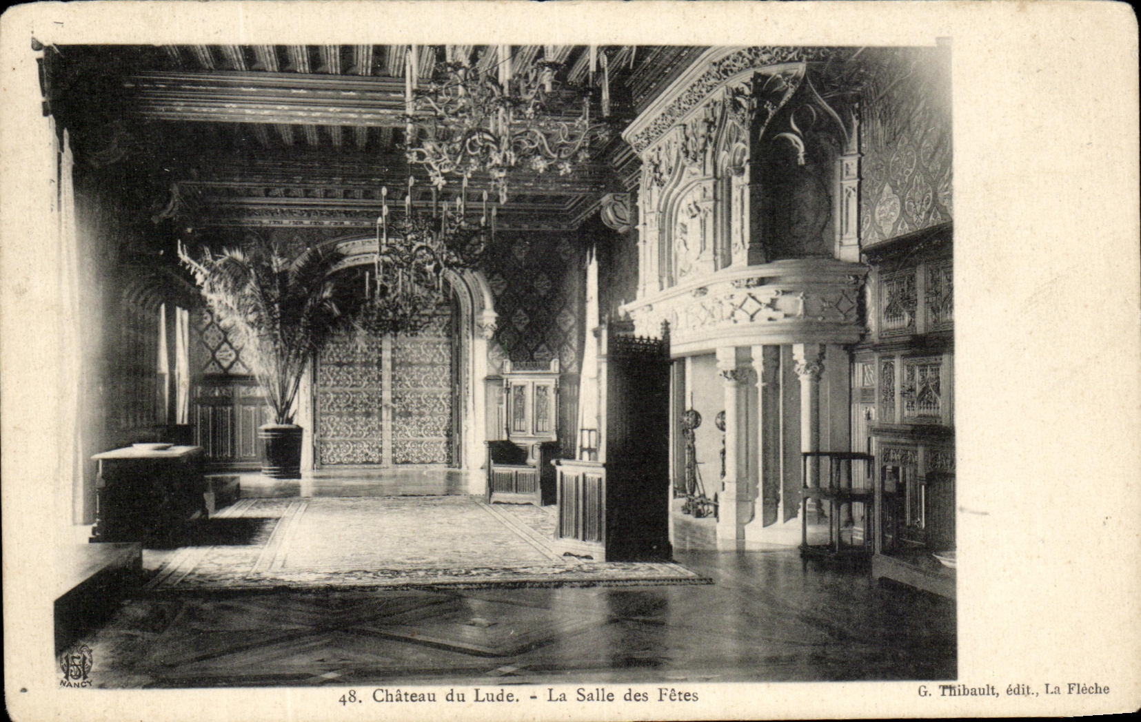 CPA Castle of Lude the Village hall