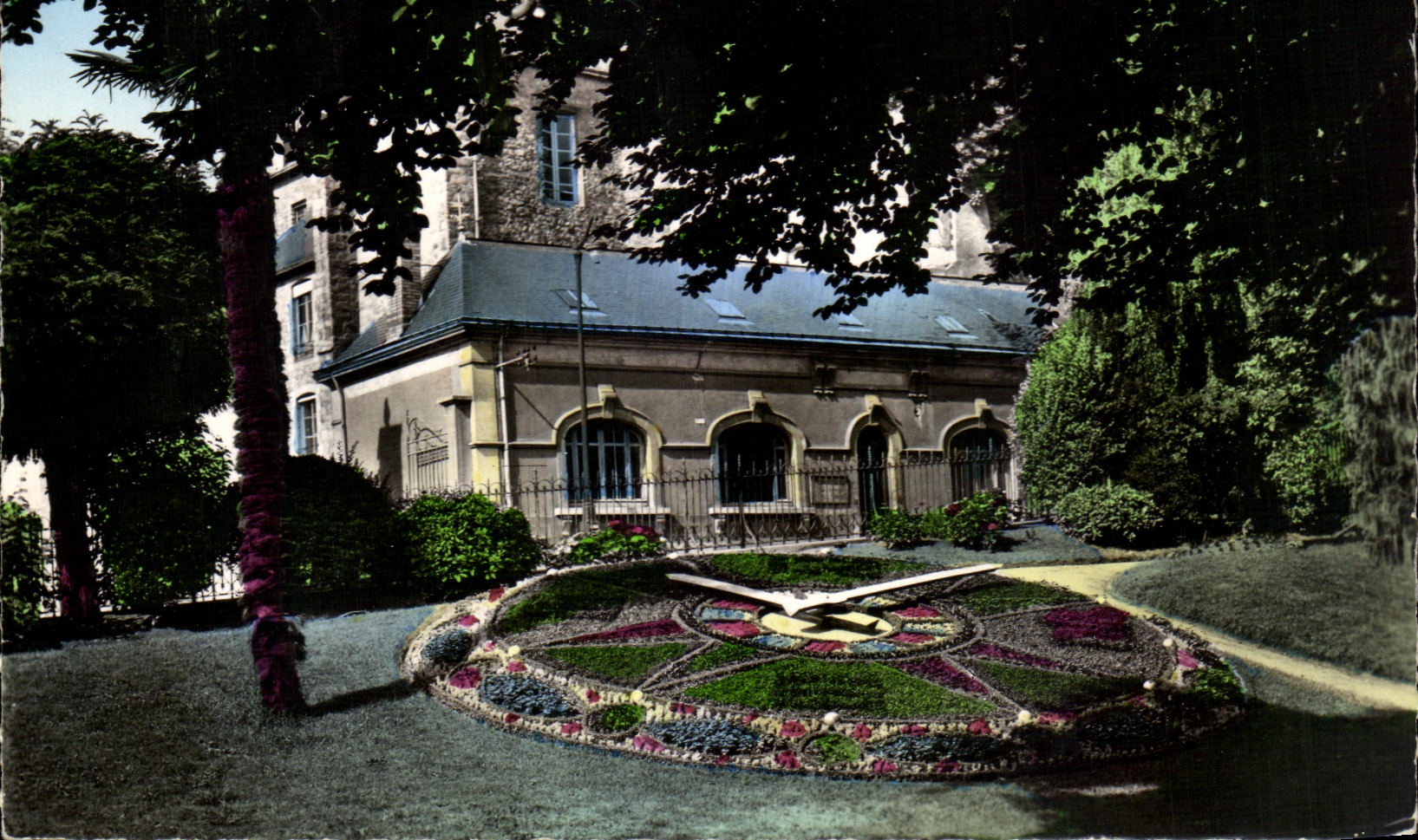 CPA Mans the Floral Clock