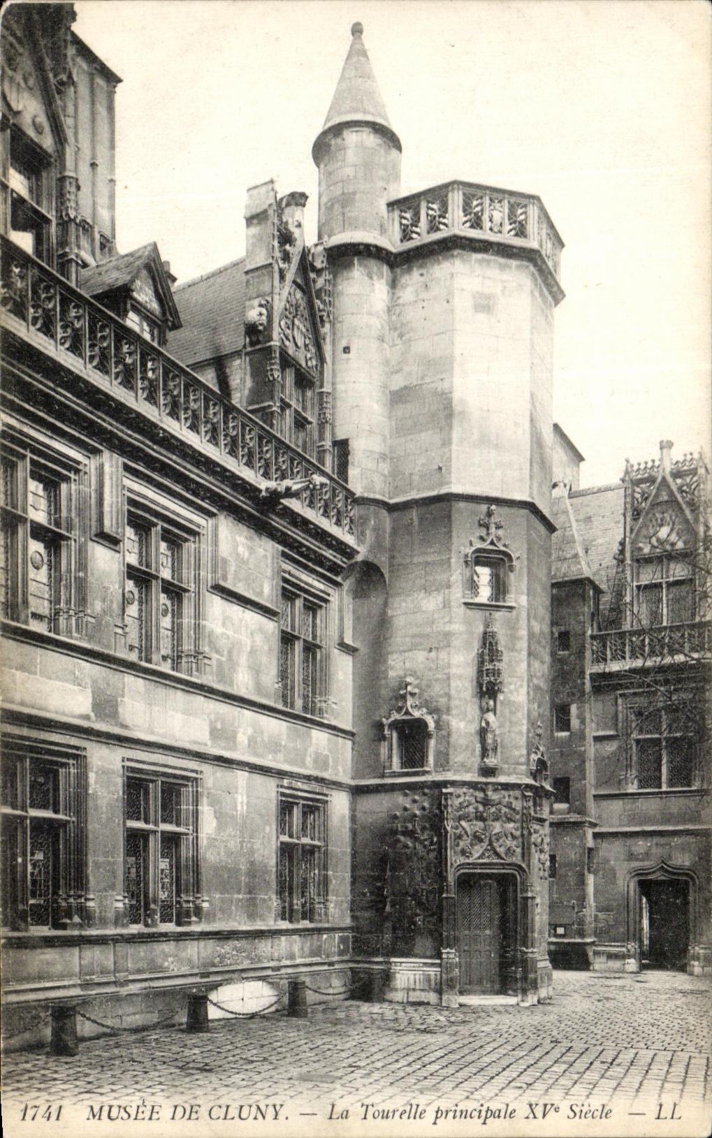 CPA Museum Of Cluny the Principal Turret Paris