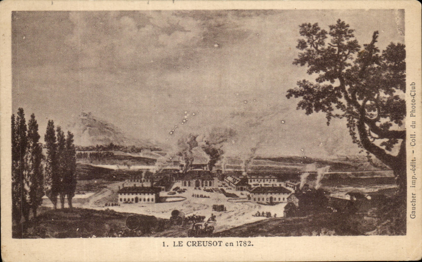 CPA Creusot In 1782