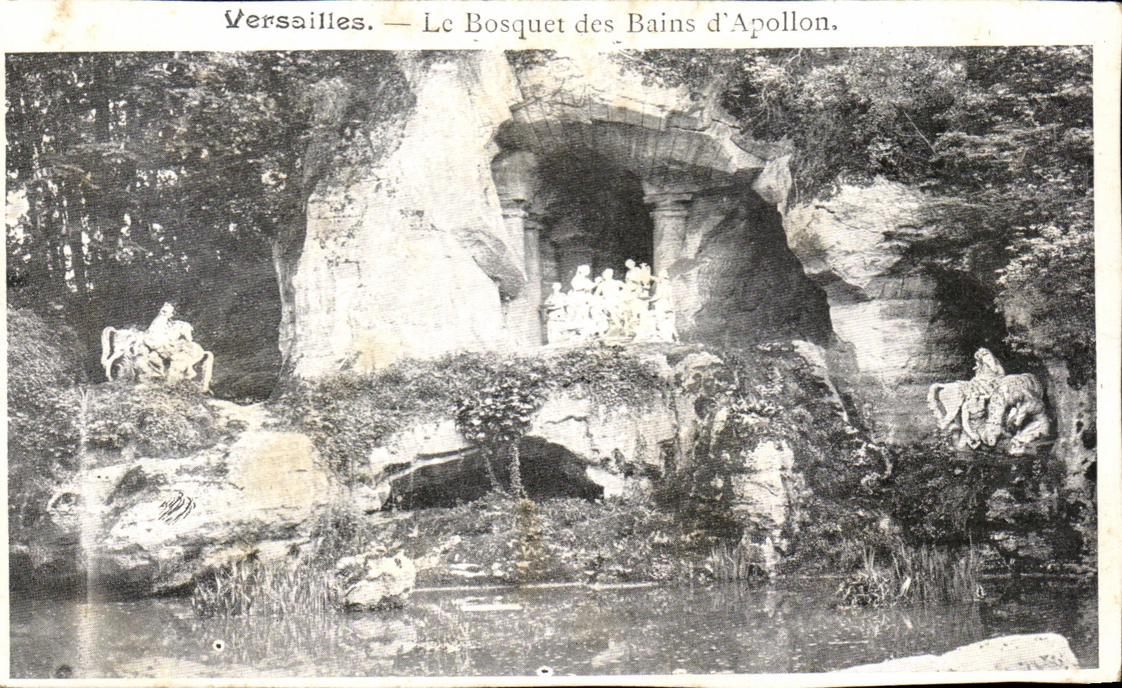 CPA Versailles Le Bosquet des Bains d'Apollon