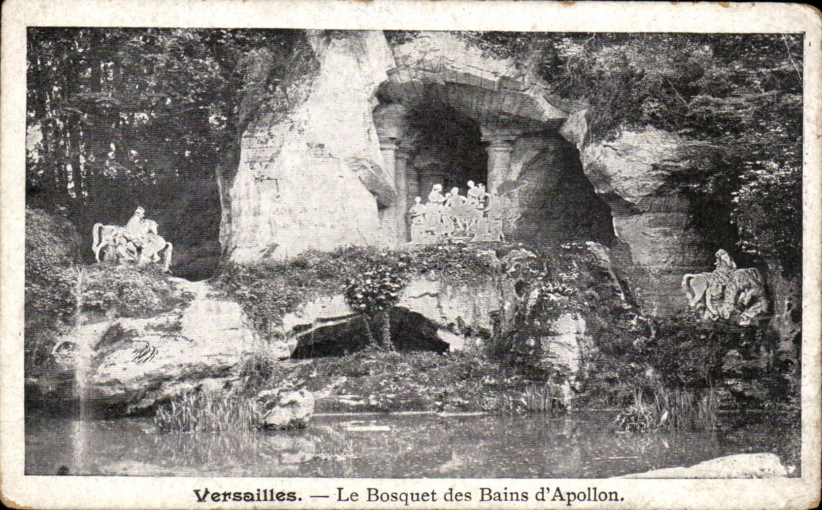 CPA Versailles Le Bosquet des Bains d'Apollon
