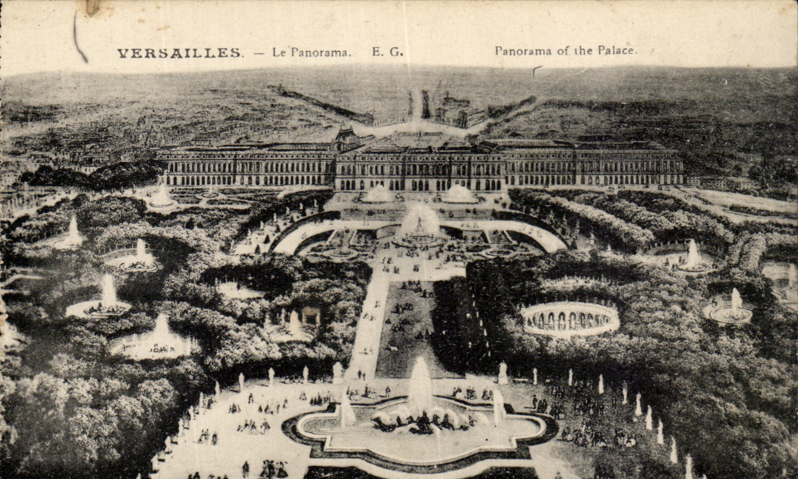CPA Versailles Le Panorama 