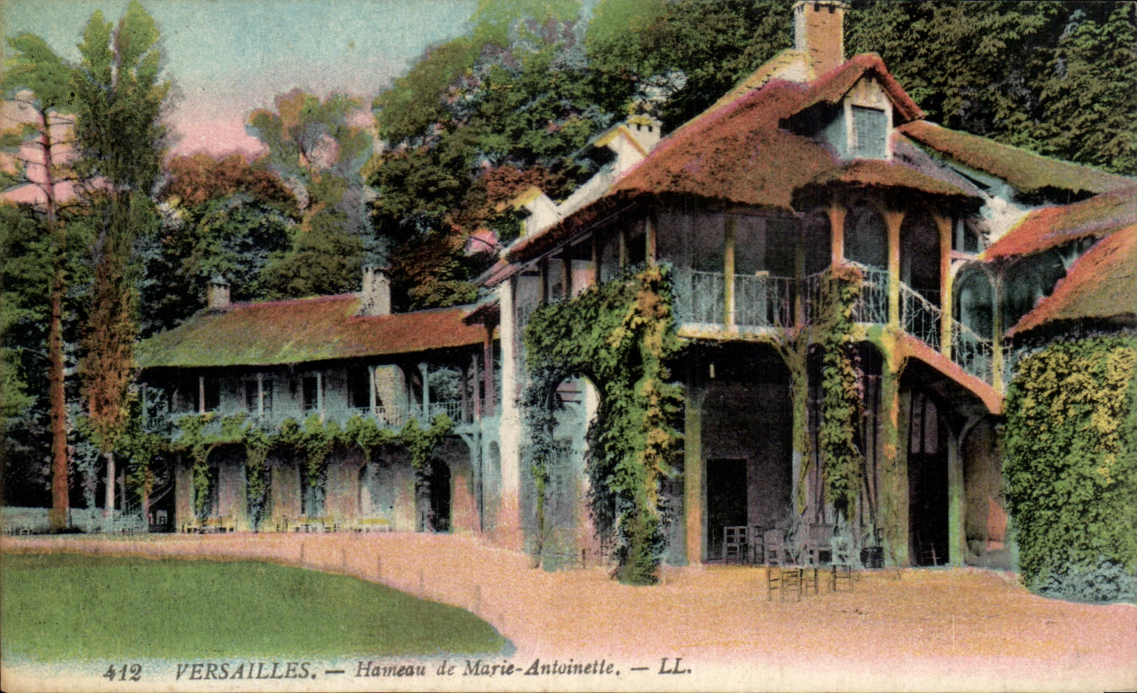 CPA Versailles Hameau de Marie Antoinette