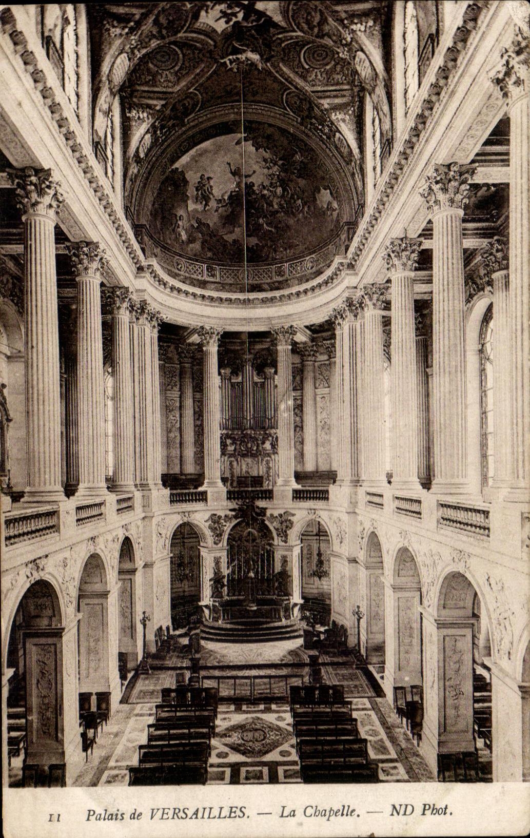 CPA Palais de Versailles La Chapelle