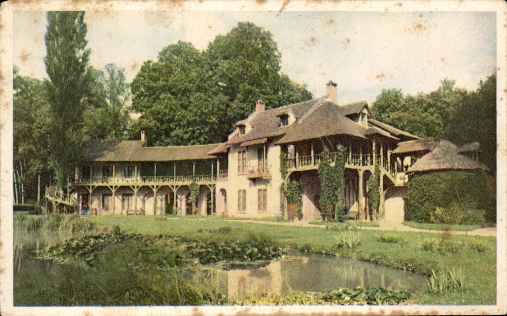 CPA Hameau de Petit Trianon La Maison de la Reine Versailles 
