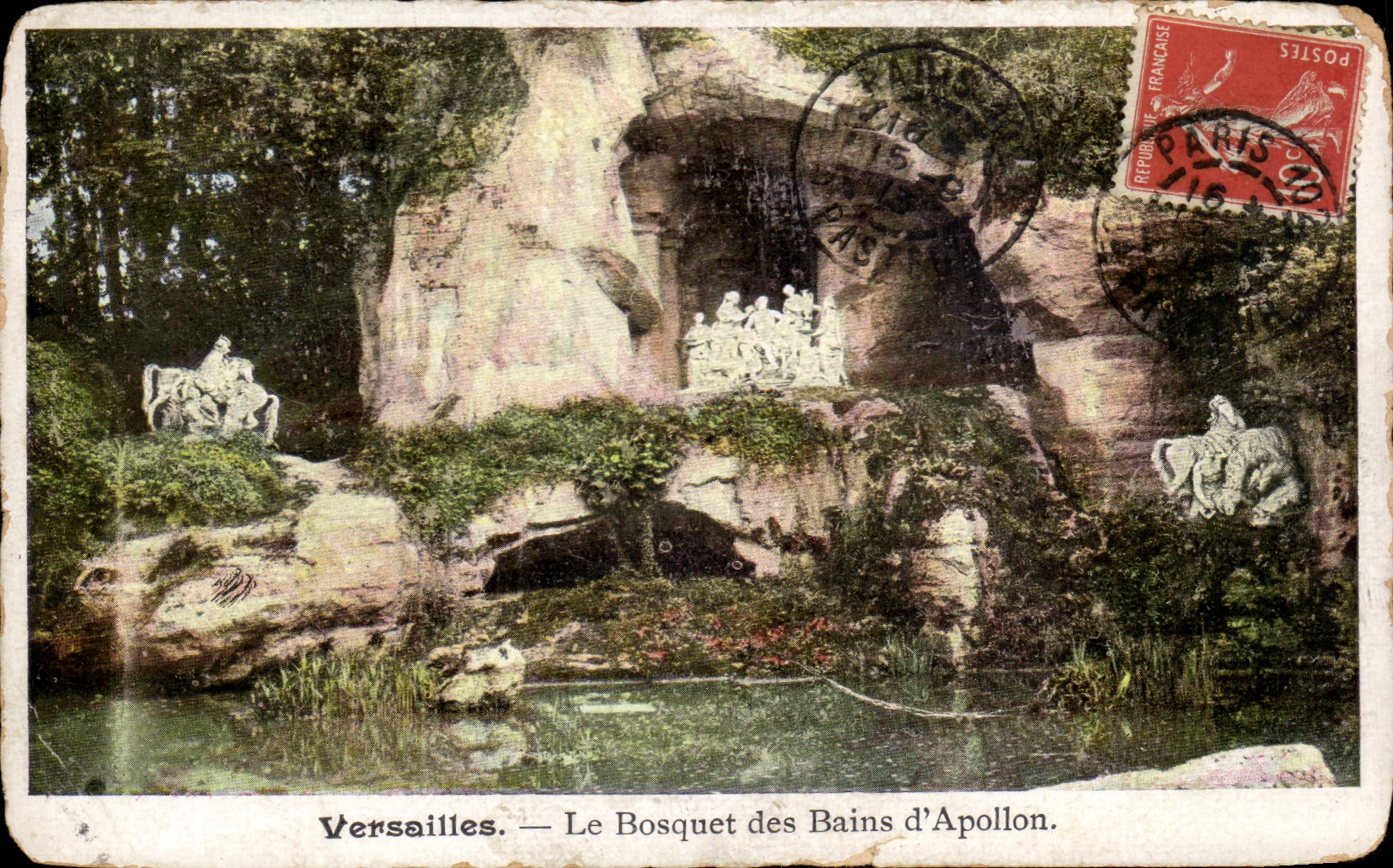 CPA Versailles Le Bosquet des Bains d'Apollon