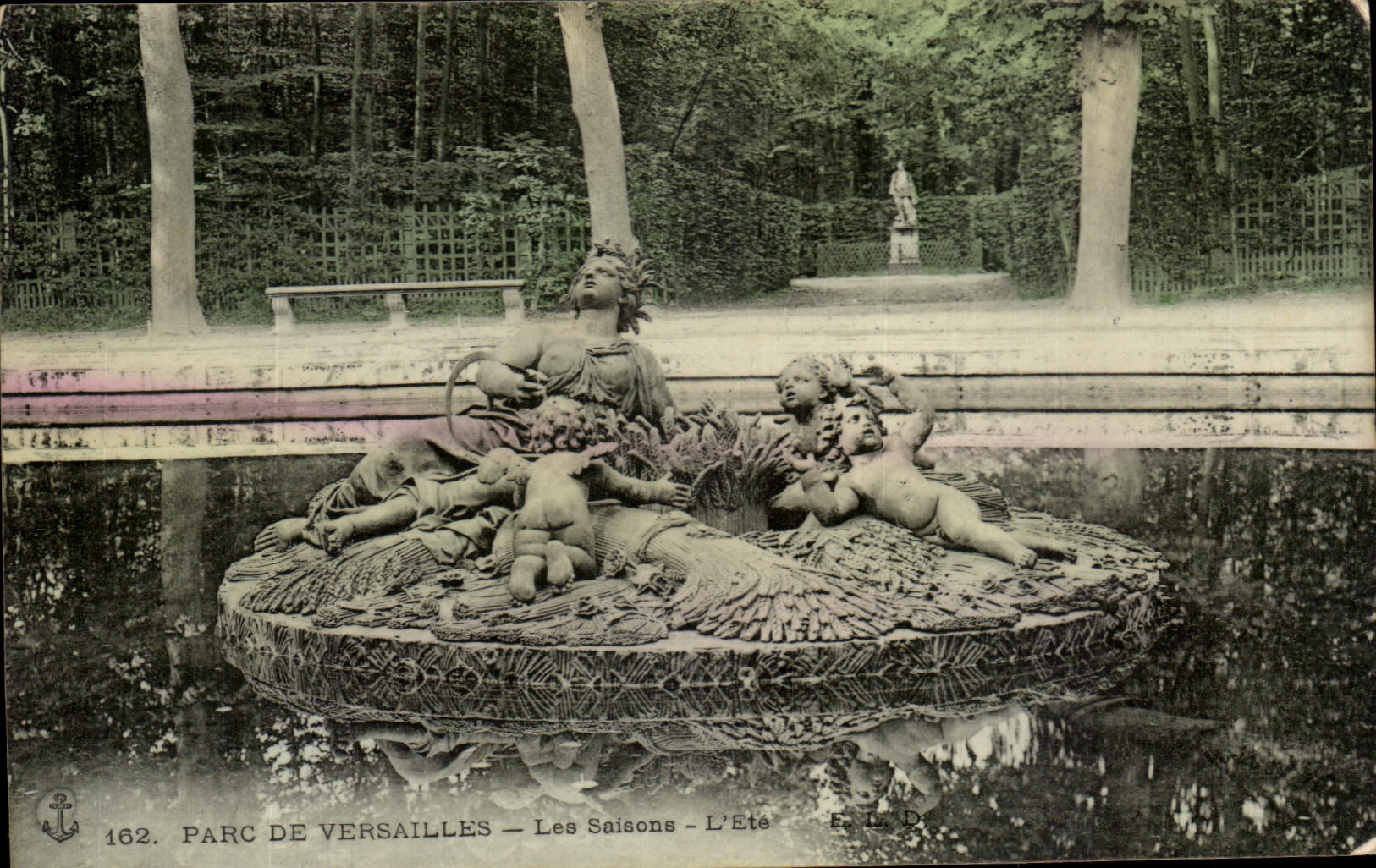 CPA Parc De Versailles Les Saisons L'ete