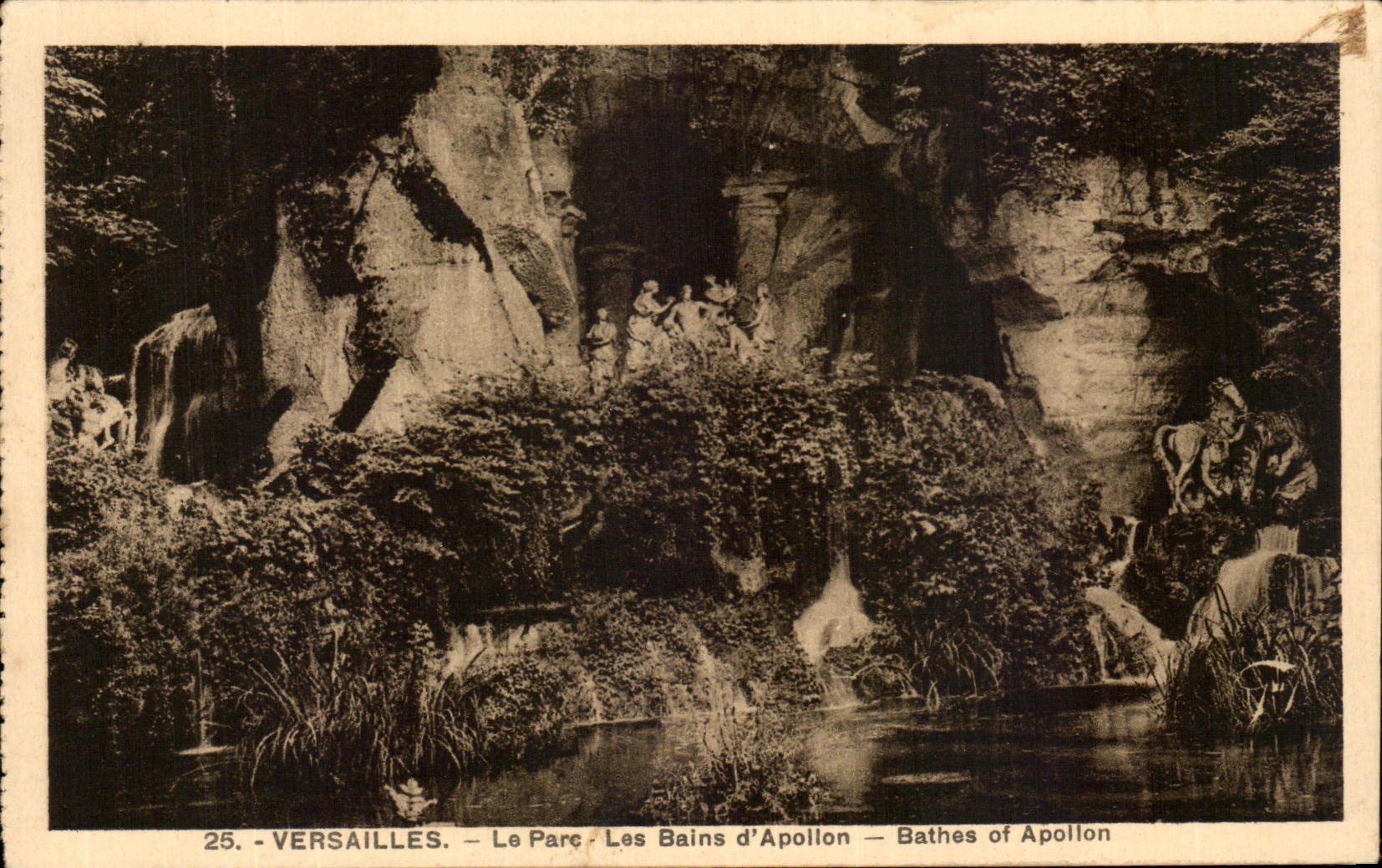 CPA Versailles Le Parc Les Bains d'Apollon 